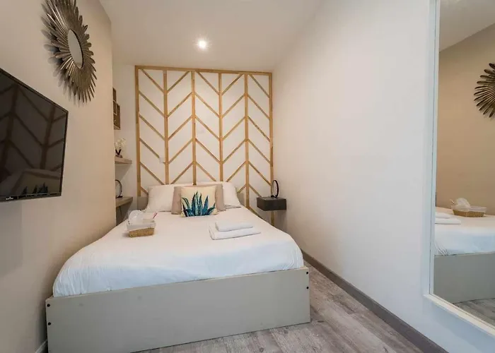 Accommodatie bij particulieren 26m - Salon Et Kitchenette Prive - Wifi